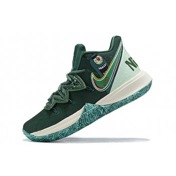 2019 Nike Kyrie 5 Green Sail-Blue Shoes